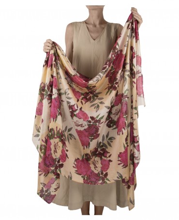 Палантин Женский SN40-ROSE/BEIGE.DORE